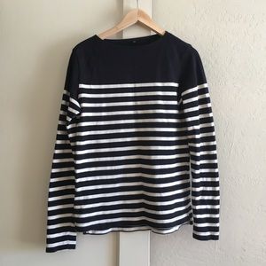 Muji Striped Cotton Sweater